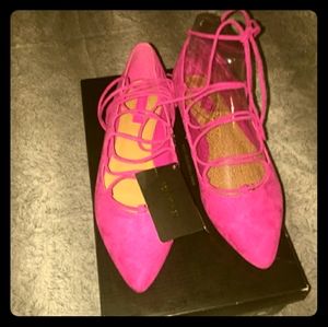 Forever21 fushia flats